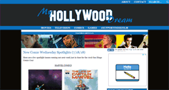 Desktop Screenshot of myhollywooddream.com